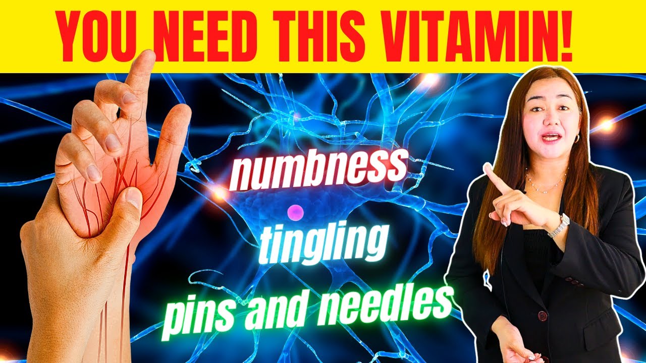 The BEST VITAMIN for Your NERVES (NUMBNESS, TINGLING, PINS and NEEDLES SENSATION) | Doc Cherry