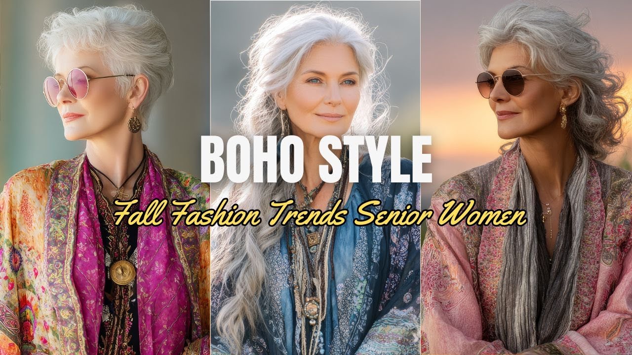🌸 Модные тенденции осени 2025 года в стиле бохо, которые так нравятся женщинам старшего возраста ...
