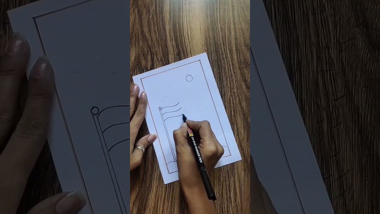 How to Draw Republic Day Drawing Easy / Republic Day Drawing Easy Steps / Republic Day Poster