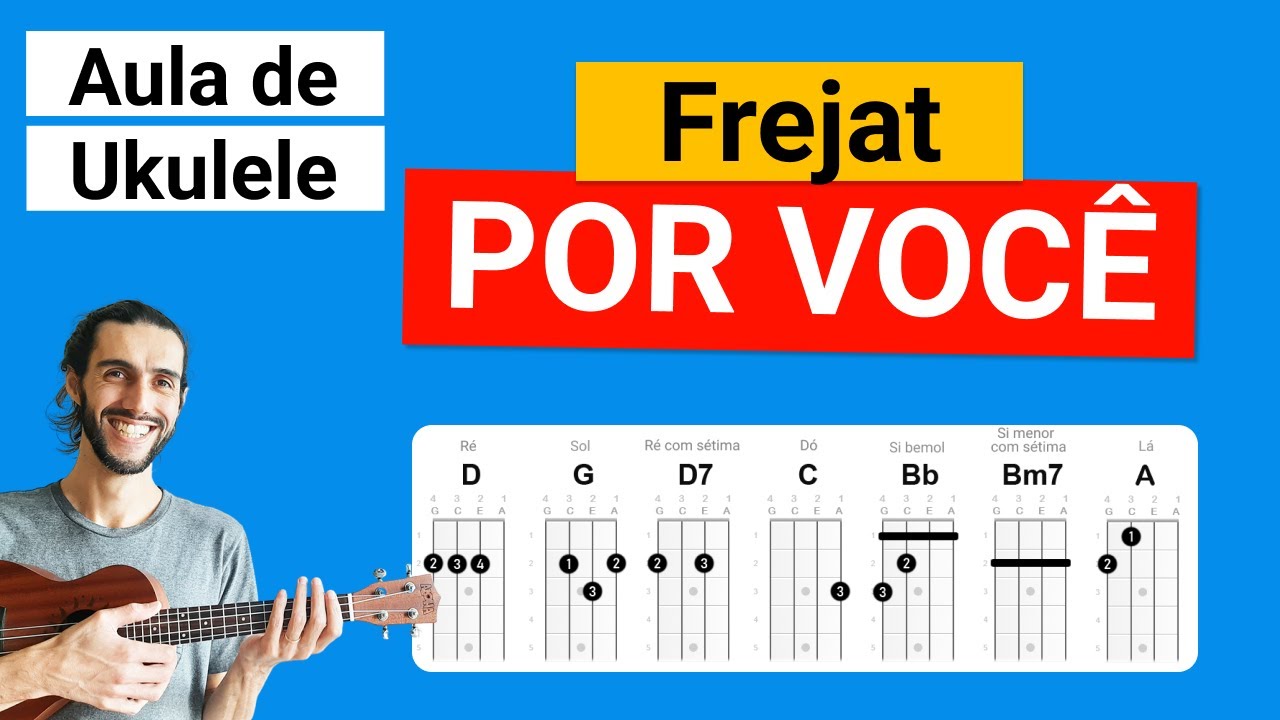 Por Você (Frejat) Como tocar no Ukulele
