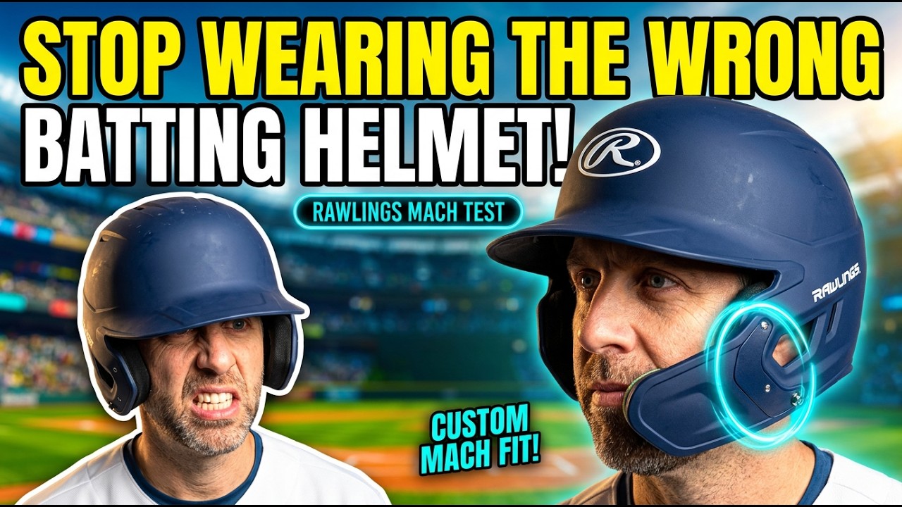 Rawlings | MACH EXTENSION Batting Helmet with Jaw Guard