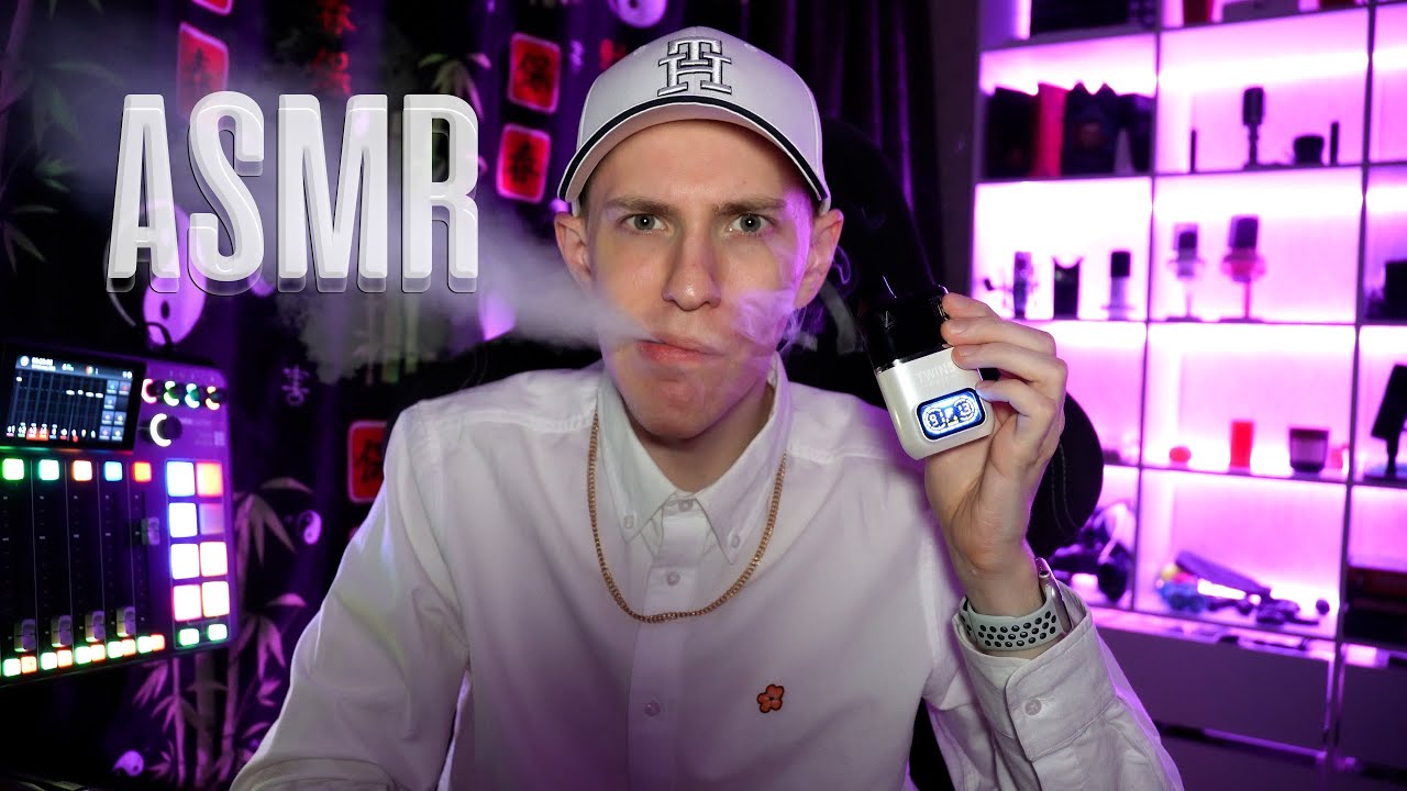 АСМР ВЕЙП ОБЗОР ПОДОА - ОДНОРАЗКА FIZZY TWINS VAPE ПАРОВАЯ ТЕРАПИЯ