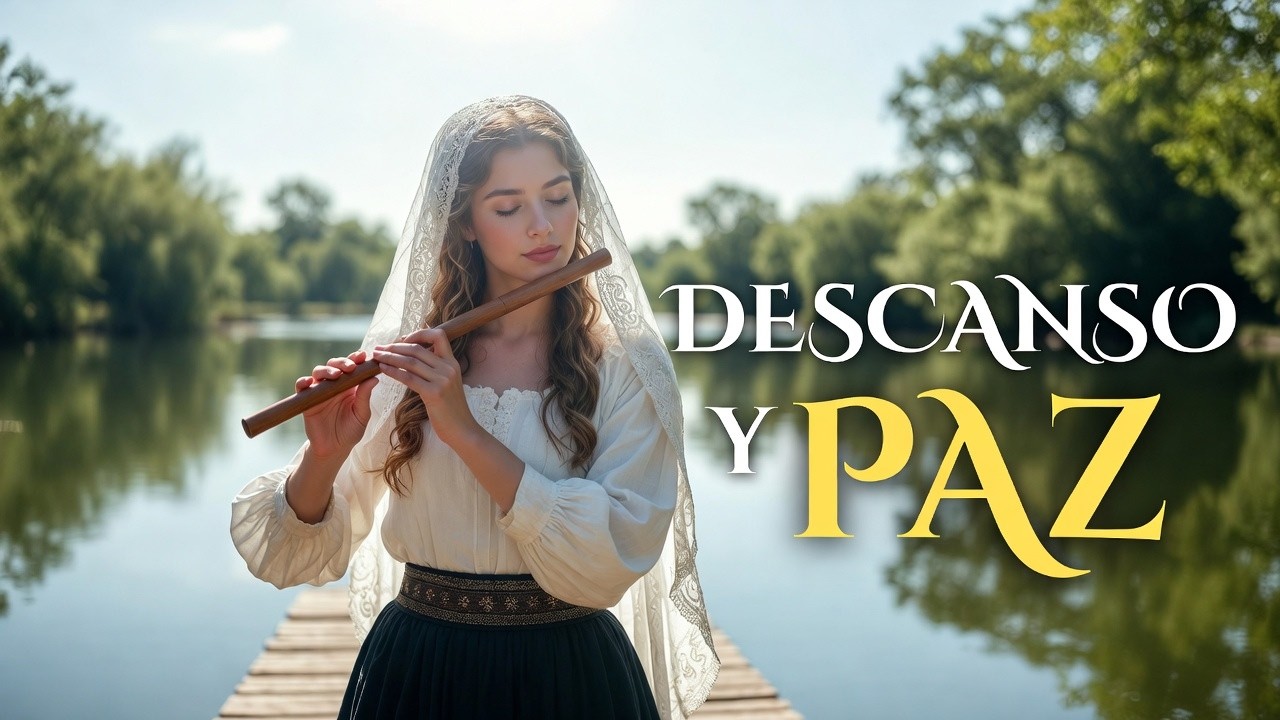 PAZ CON DIOS 🕊️ Música Cristiana Instrumental con Versículos Bíblicos para Orar y Descansar 🙏
