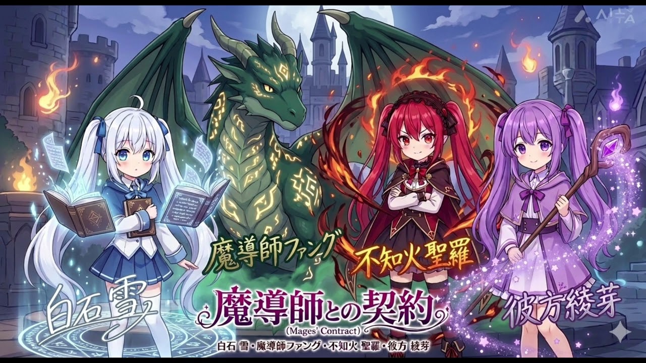 『オリジナル曲』 契約できなかった約束 オリジナルストーリー 魔導師との契約 #ai作曲