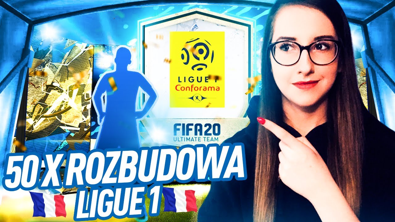 ZROBIŁAM 50x PACZEK LIGUE 1 PREMIUM! 🤫 - FIFA 20 TOTS
