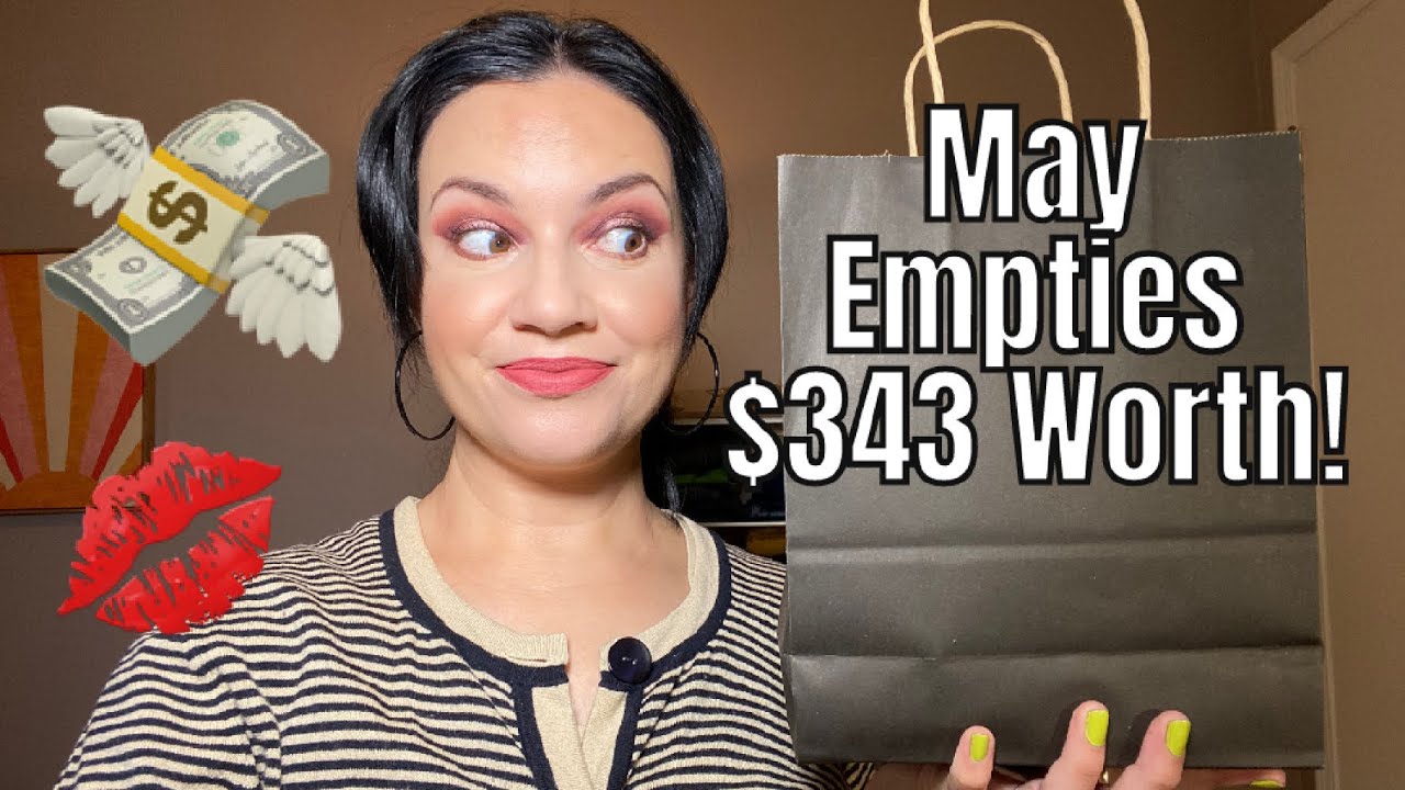 MAY EMPTIES//Project Pan Makeup, Skincare and My Biggest Empties So Far!