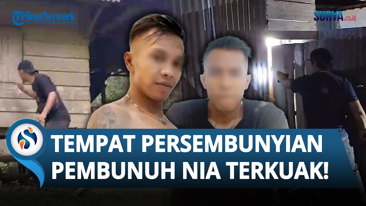 TERKUAK Tempat PERSEMBUNYIAN Pelaku Pembunuhan Nia Gadis Penjual Gorengan, Polisi Temukan Hal Ini!