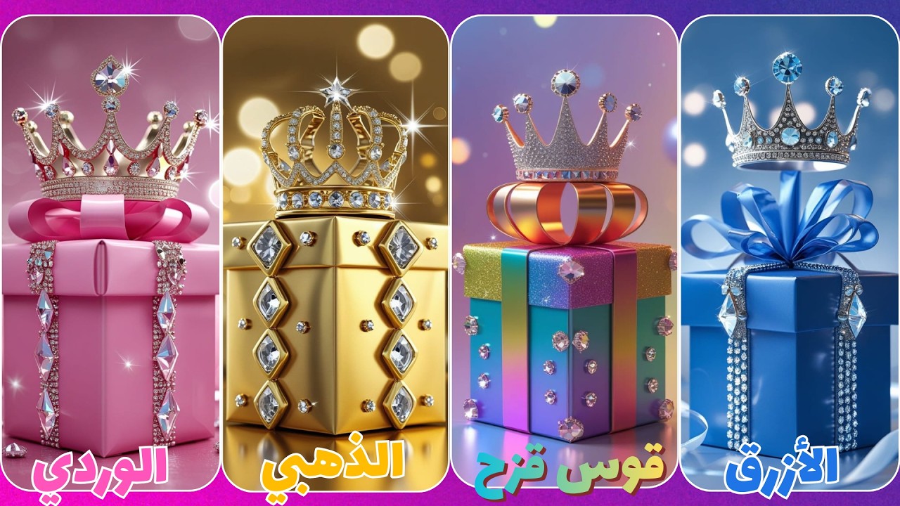 اختر هدية واحدة 🎁 هل انت شخص محظوظ ام لا ؟  (الجزء الثالث)
