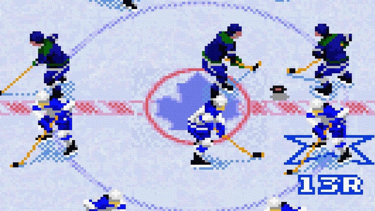 NHL 96 on Super Nintendo