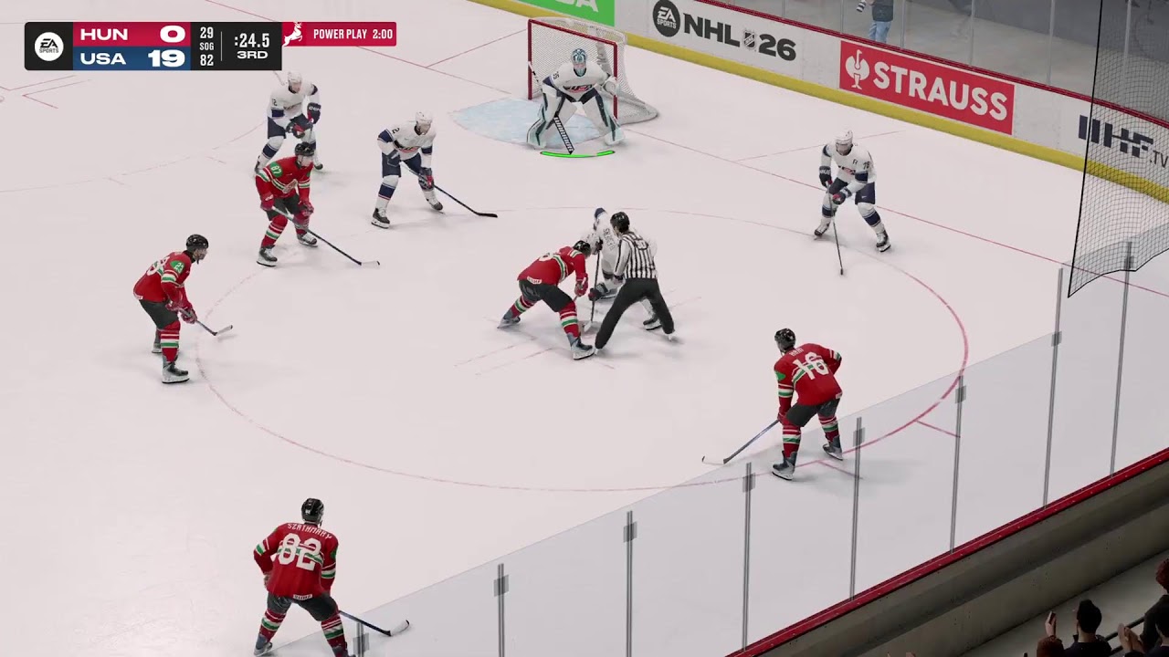 Team Hungary vs Team USA | NHL 26