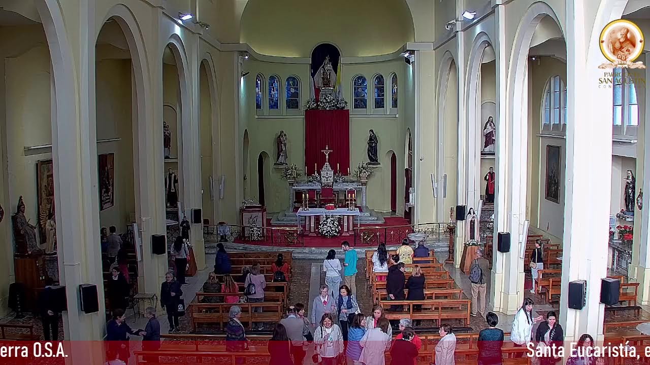Santa Eucaristía, en el aniversario Profesión Solemne de Fr. Edilberto Becerra O.S.A.