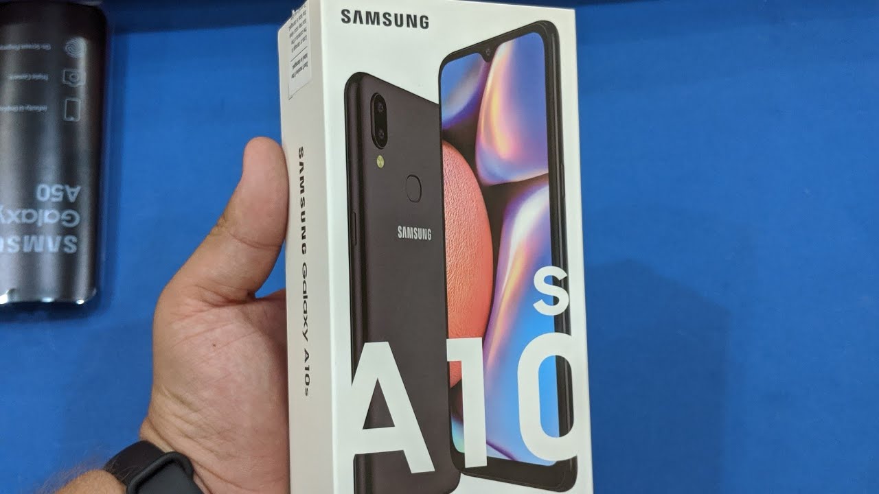 Распаковка Samsung Galaxy A10s