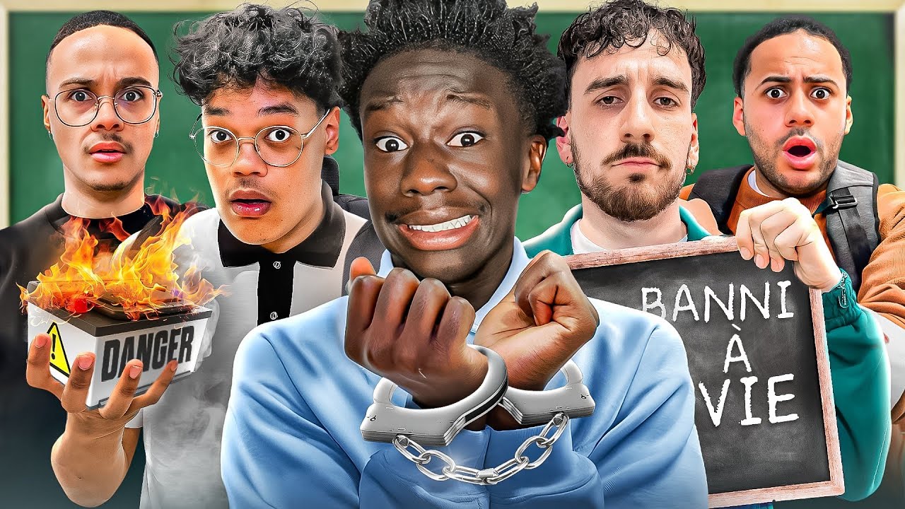NOS PIRES ANECDOTES &Agrave; L'&Eacute;COLE IRL #4 (ft. Nico, Raska, Th&eacute;obabac et Totoche)