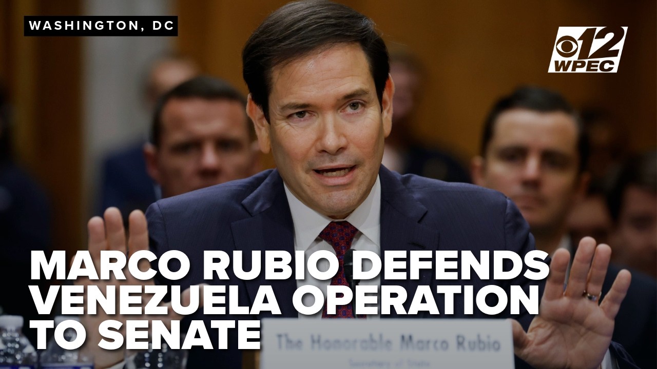 Marco Rubio defends Maduro capture to Senate as Democrats question effectiveness of operation