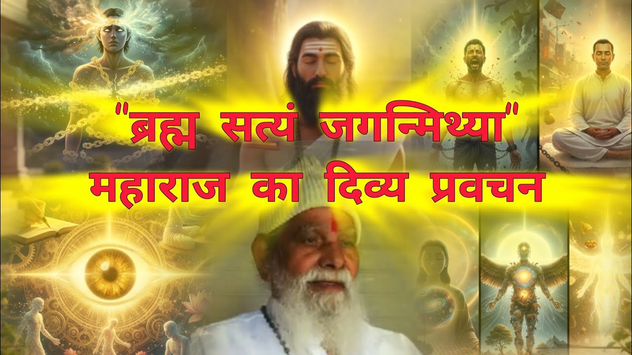 Tapobhoomi se Prasthan | Brahma Satyam Jagan Mithya | Maharaj ka Divya Pravachan🙏