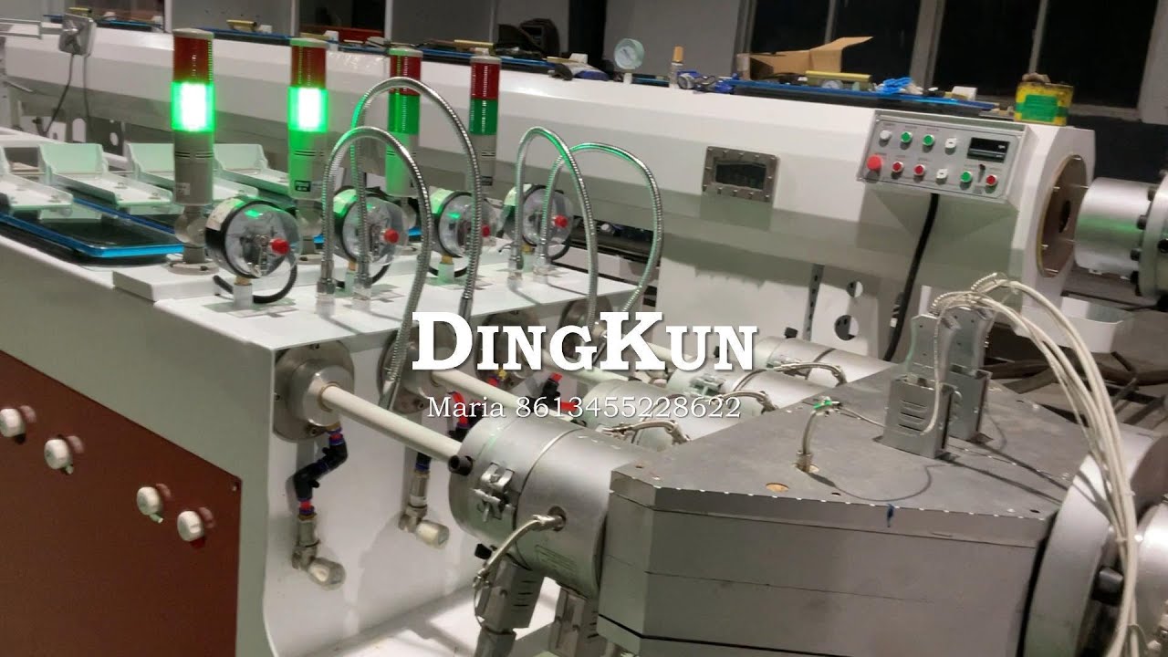 one for four pvc pipe machine pvc pipe extruder plastic pipe extrusion line high capacity