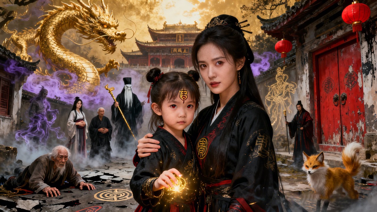 【Full】Everyone saw her as a mute child, unaware she ruled life and death—one anger aged villains.