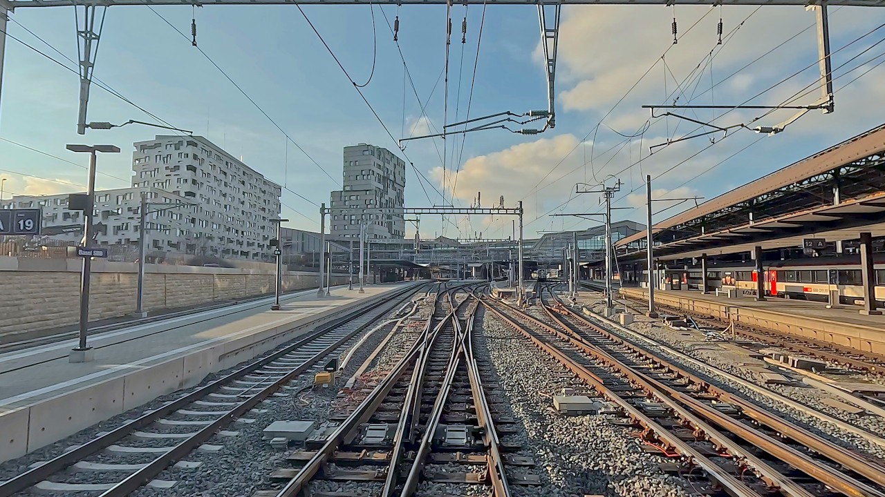 ★ 4K 🇨🇭 Basel RB - 🇫🇷 St. Louis cab ride [11.2025] Switzerland - France (with signal information)