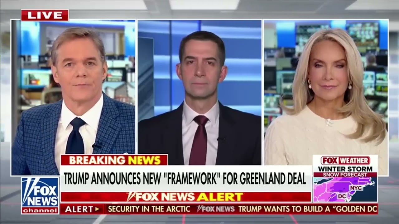 January 22, 2026: Tom Cotton Joins America's Newsroom