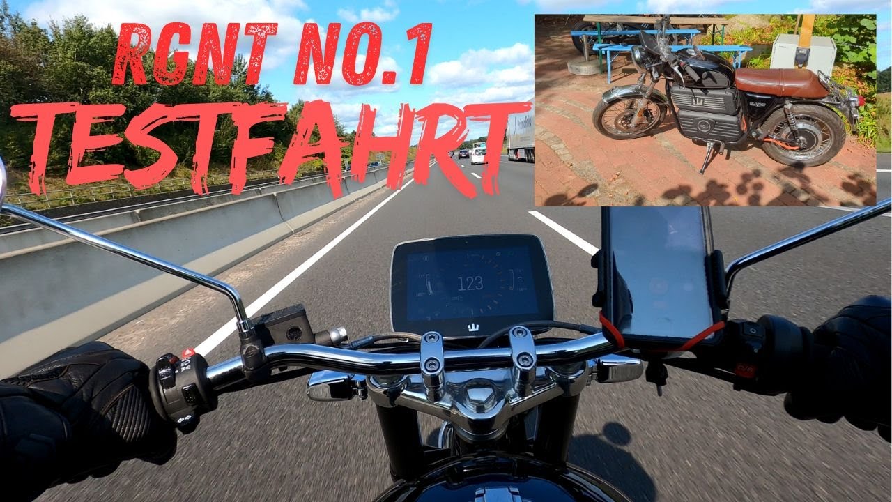 Testfahrt RGNT Motorrad No 1 Classic Sport Extended
