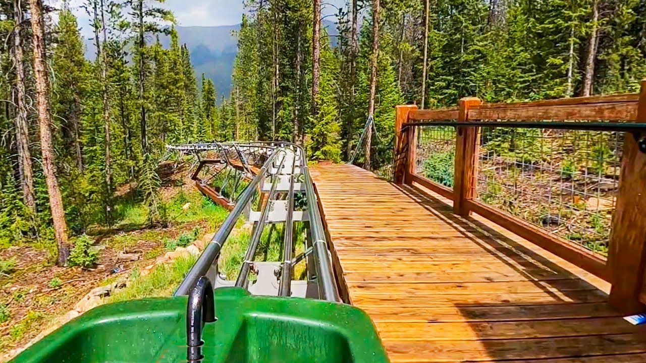 Rocky Mountain Coaster POV - Copper Mountain Colorado