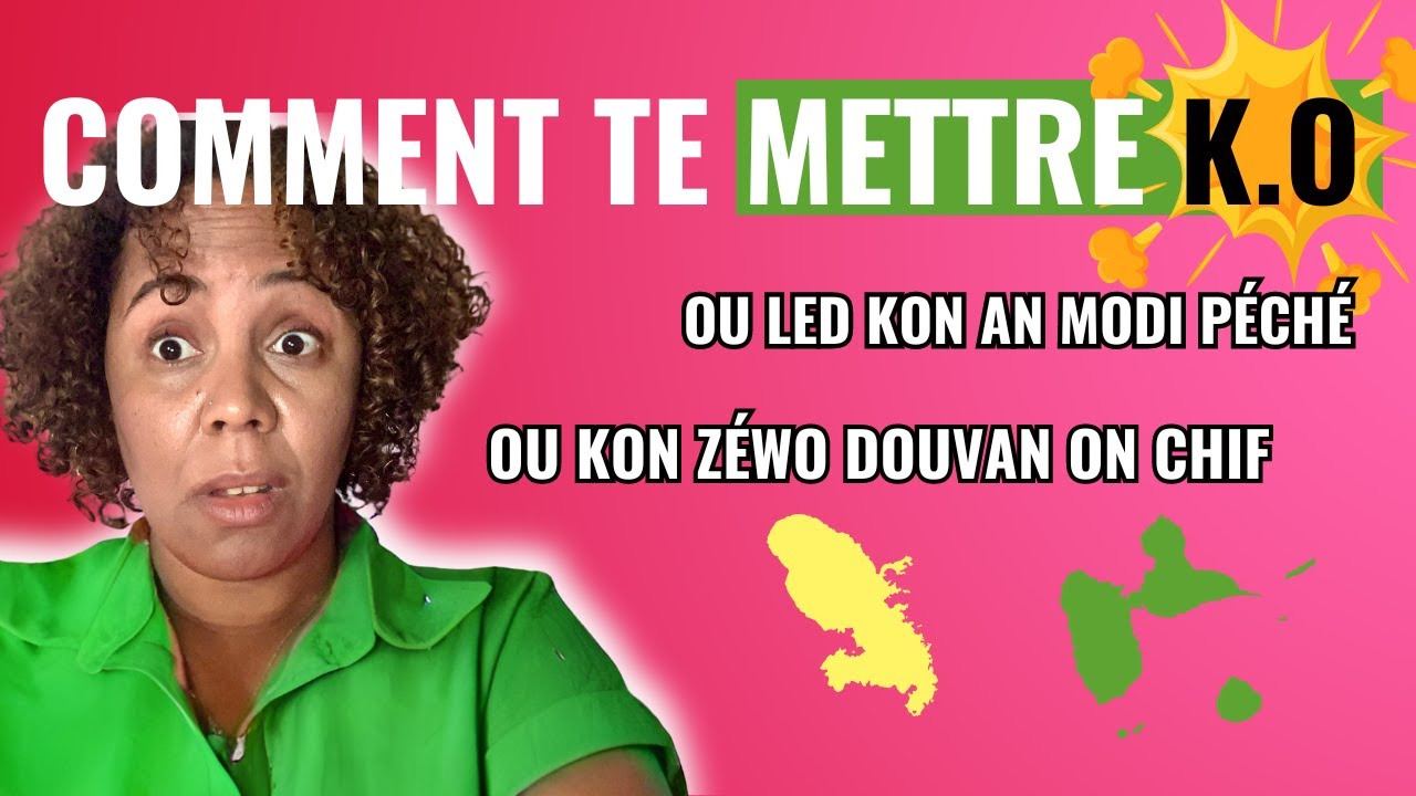 20 expressions en créole martiniquais et guadeloupéen