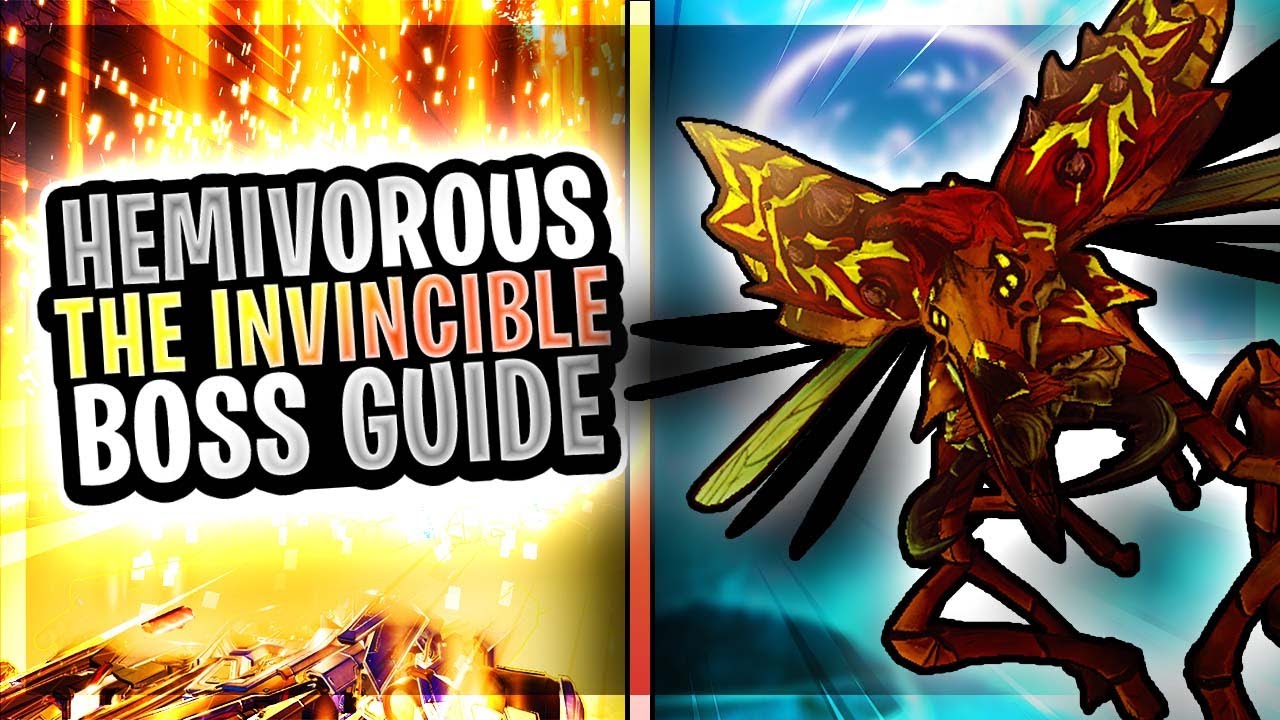 Borderlands 3 │HEMIVOROUS The Invincible TIPS & TRICKS (Boss Guide)