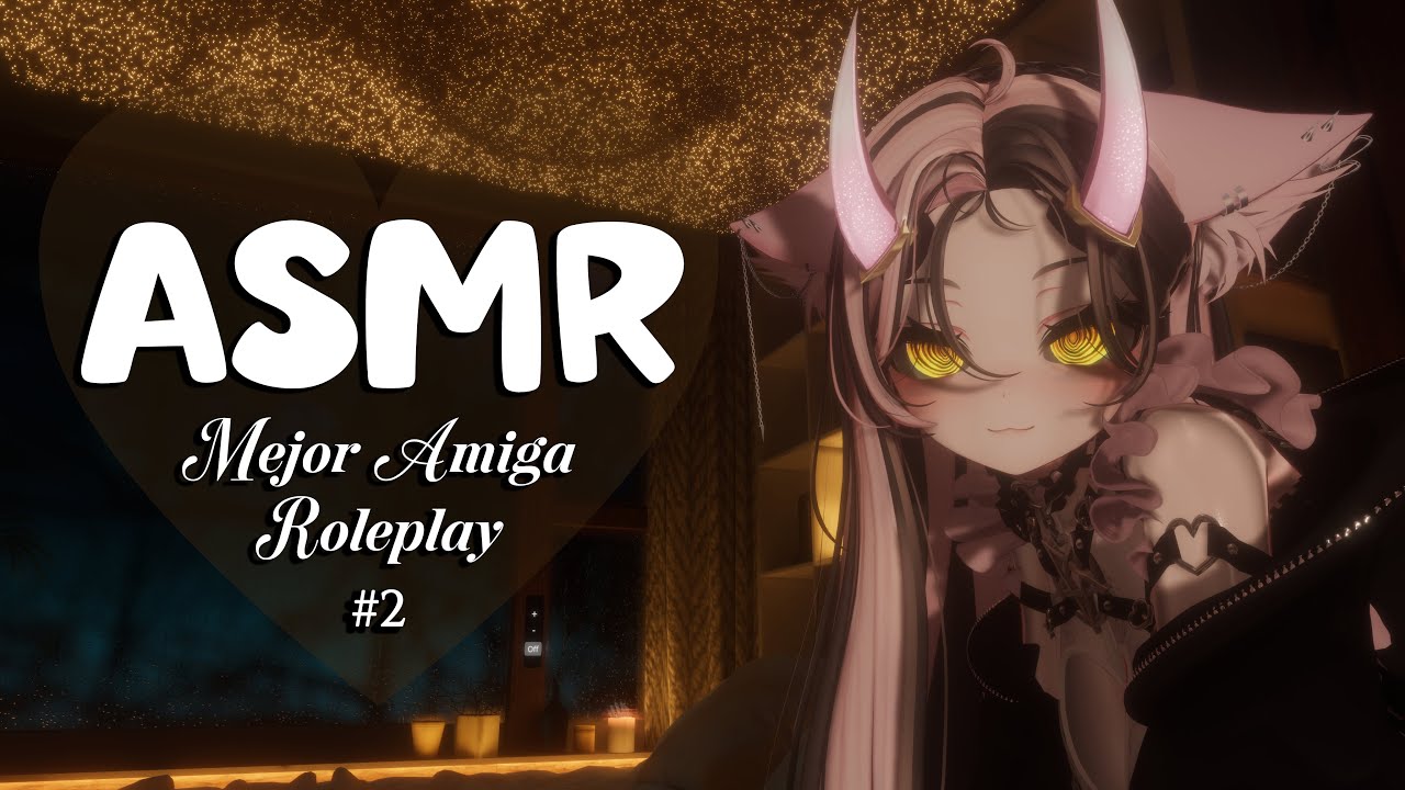 ASMR Roleplay | Tu amiga se queda contigo por la lluvia ☔