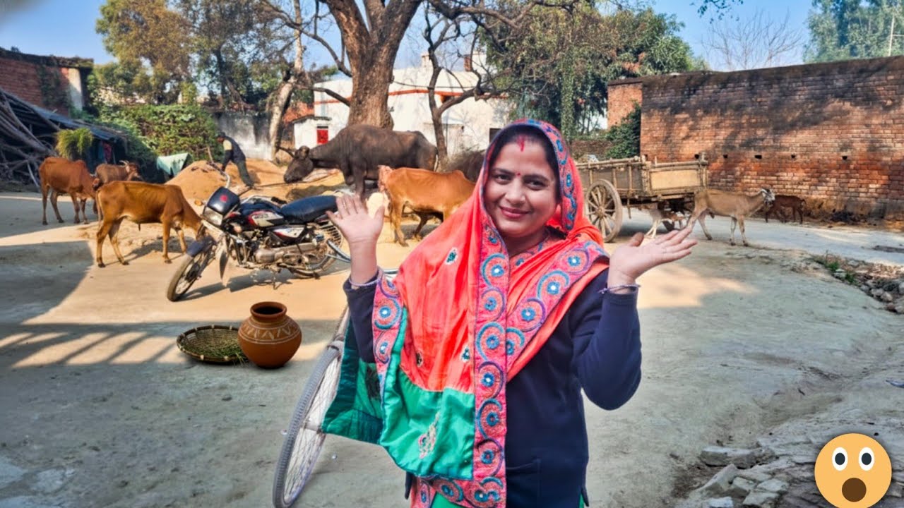 गाँव में आज हुई असली खेती 🌾 | Real Farming Village Vlog