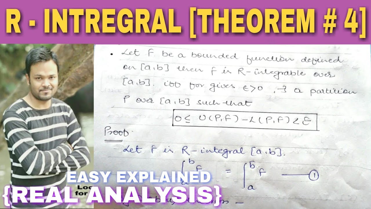 RIEMANN INTEGRAL THEOREMS PROOF || PART 4