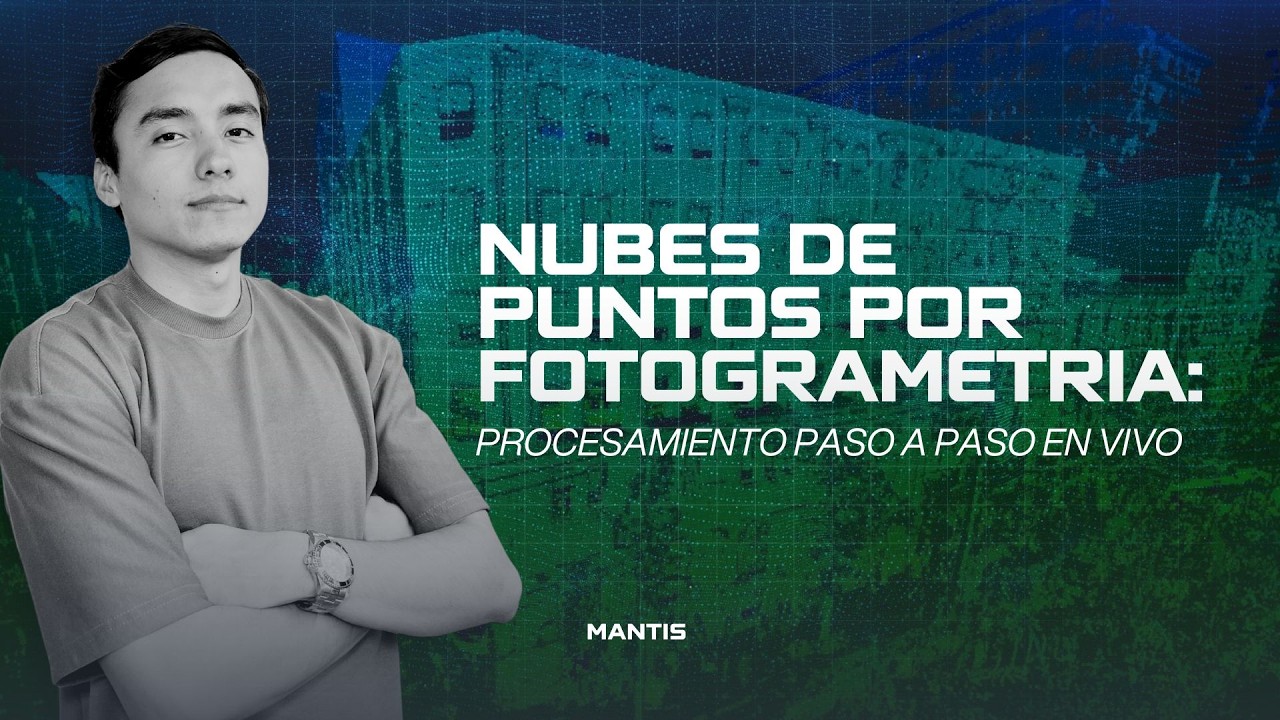 Nubes de puntos por fotogrametría: procesamiento paso a paso EN VIVO | Nicolás González