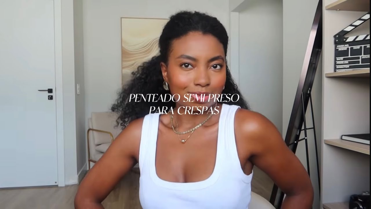 PENTEADO RÁPIDO E FÁCIL PARA CABELO CRESPO Camila Nunes