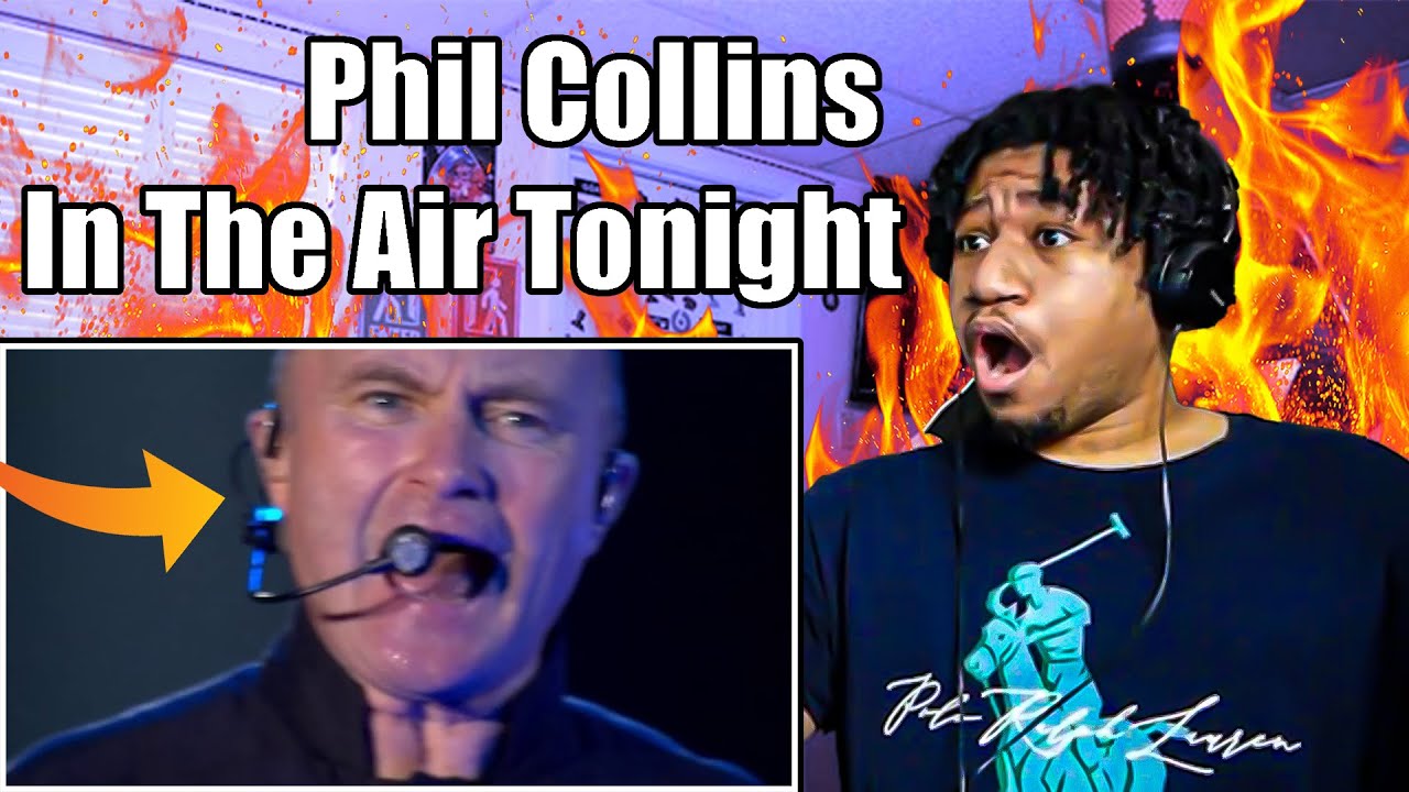 FIRST TIME EVER HEARING!! Phil Collins - In The Air Tonight (Live) REACTION!!