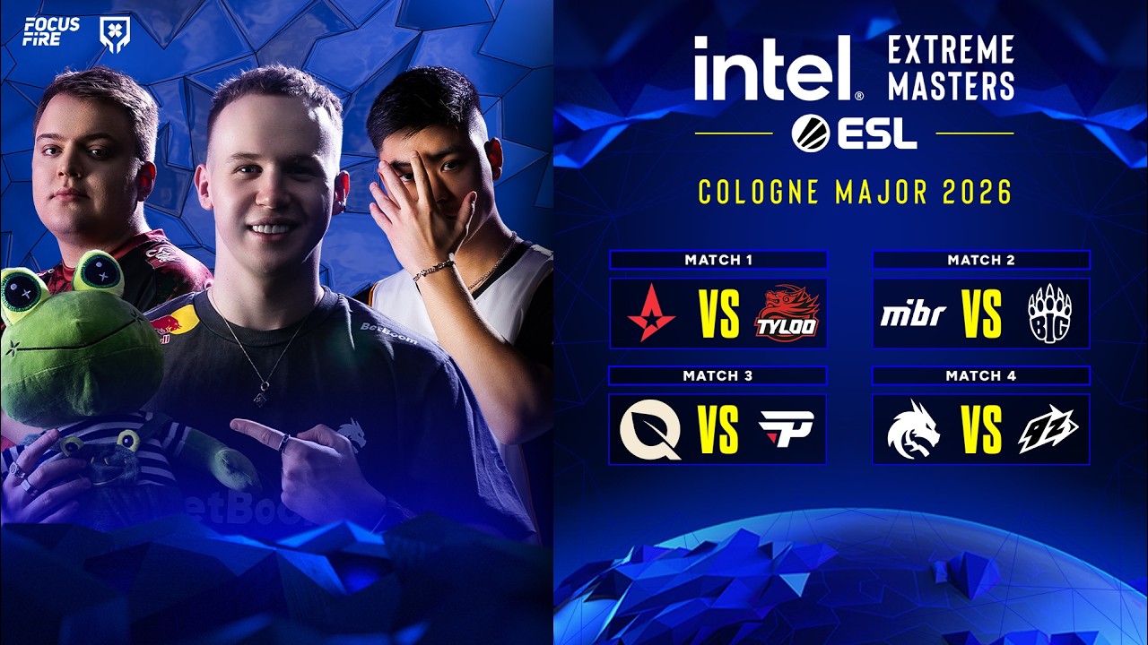 [FIL] IEM Cologne Major 2026 Day 6 - MIBR vs BIG, paiN vs FlyQuest, Spirit vs 9z