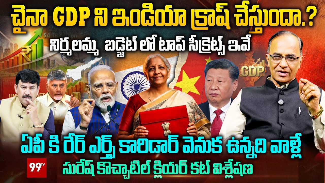 నిర్మలమ్మ  బడ్జెట్ లో టాప్ సీక్రెట్స్ ఇవే : Suresh Kochattil on Union Budget 2026| Budget Highlights