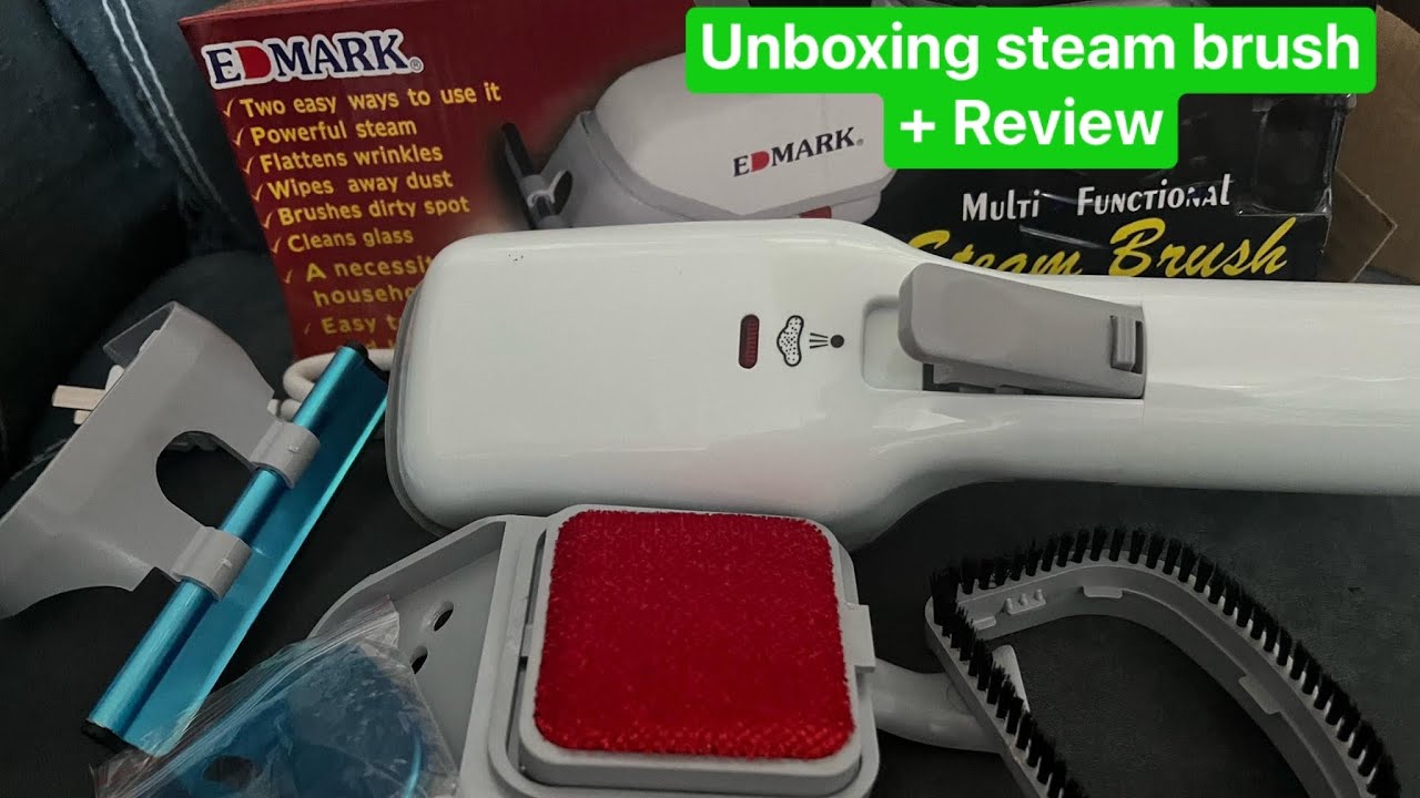 Unboxing Steam Brush Edmark | Review | Dada Pecore