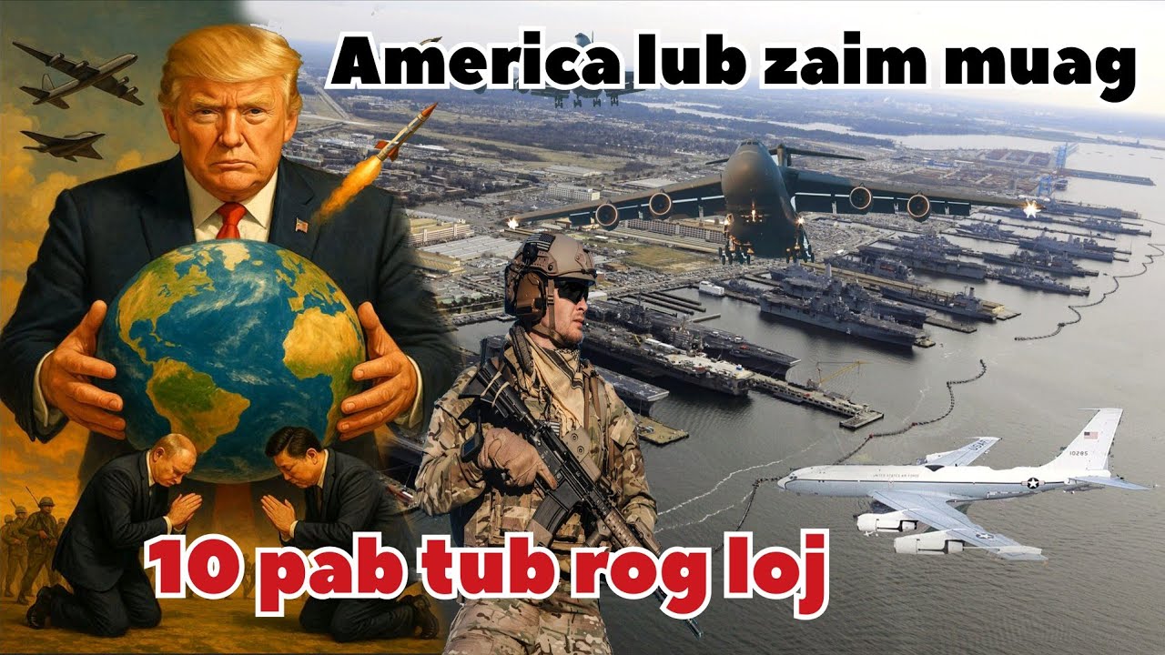 Teb chaws America 10 lub yeej rog loj nyob rau txawv teb chaw / Top America oversea military