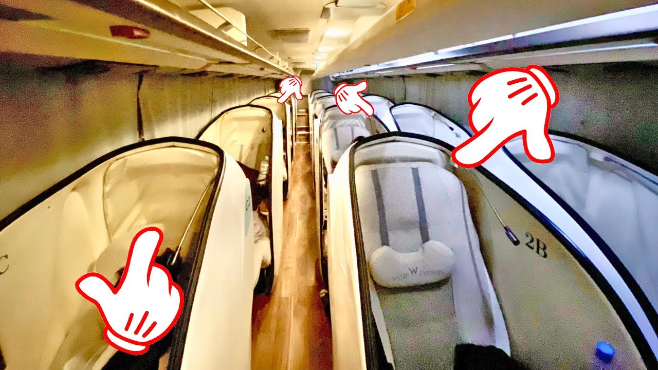Я попробовал ночной автобус Sleep &laquo;Pod&raquo; в Японии😴🚌из Токио в Киото🇯🇵 Reborn | ВИЛЛЕР ЭКСПРЕСС