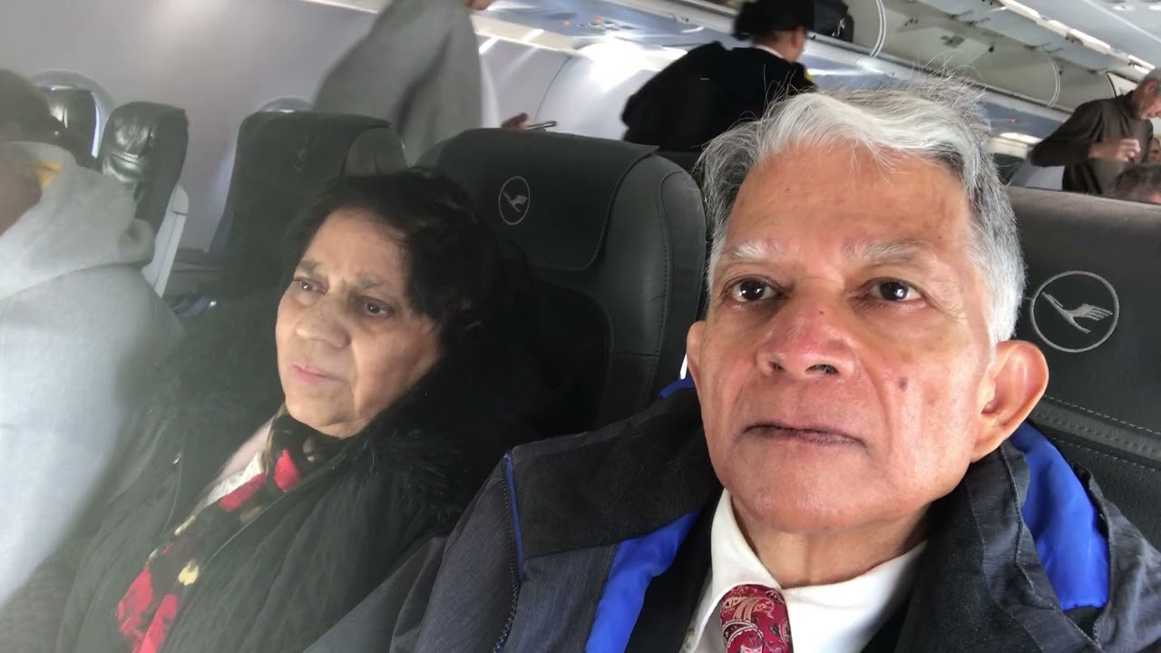 IMG 5280  Aruna & Hari Sharma boarded LH190 at Frankfurt for Brandenburg Airport Berlin Oct 21, 2023