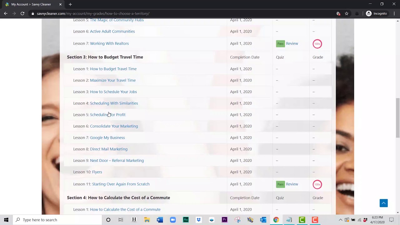 How to Find Your Grades in Your Savvy Cleaner Member Dashboard