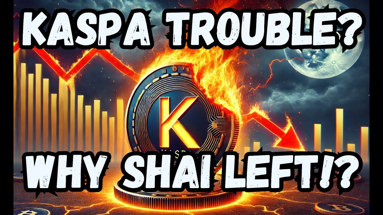Is Kaspa in Trouble? KAS Dumping SHAI GONE?
