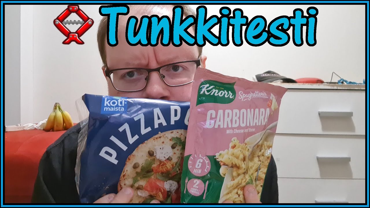 Pastacarbonarapizza || Tunkkitesti