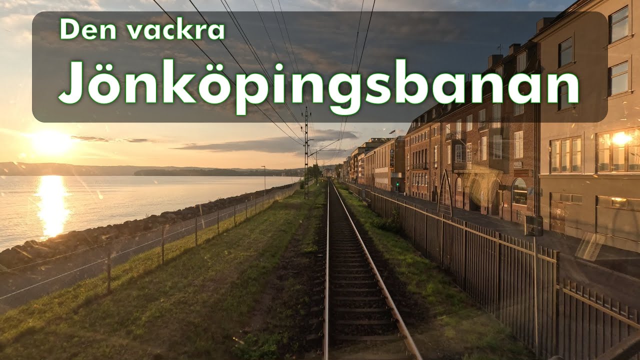Den vackra Jönköpingsbanan︱Livet som Lokförare