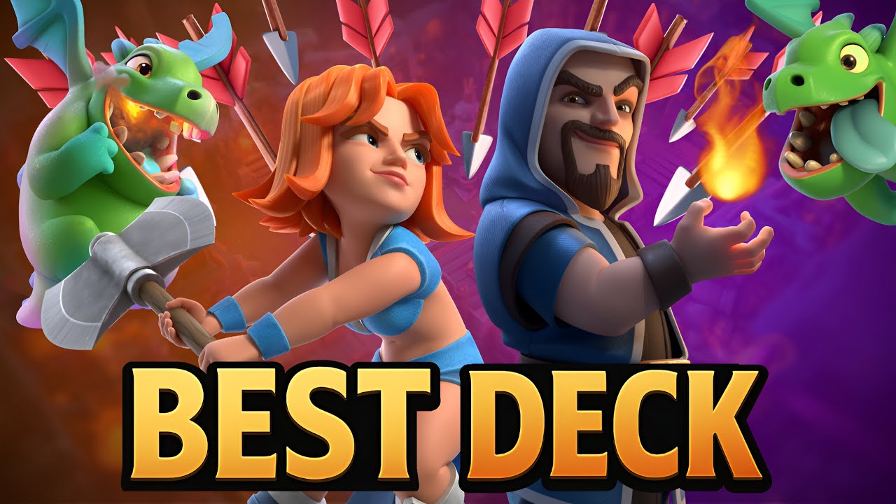 This New Arena 9 Deck Dominates Clash Royale!