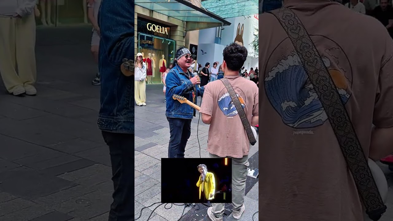 Lhkagvasuren Kharanga, Random street performance, @Andryelguitar @rodstewart @TpTupuu