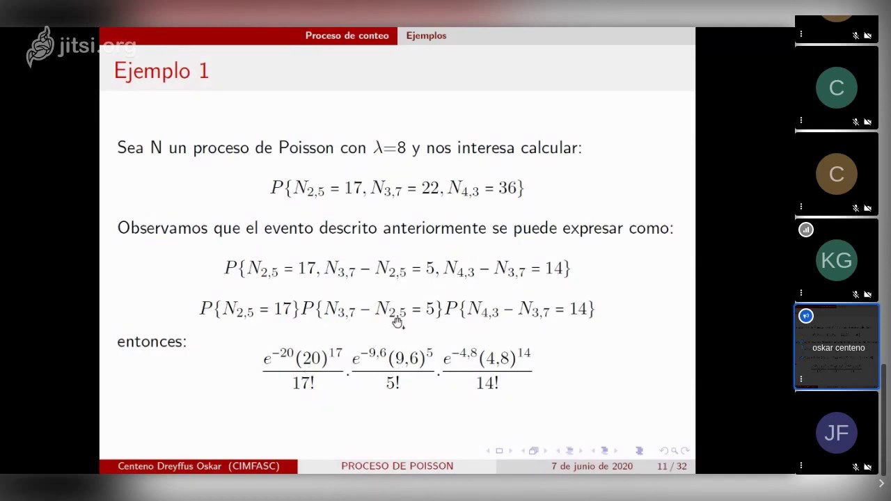 Semana 2 - Proceso de Poisson