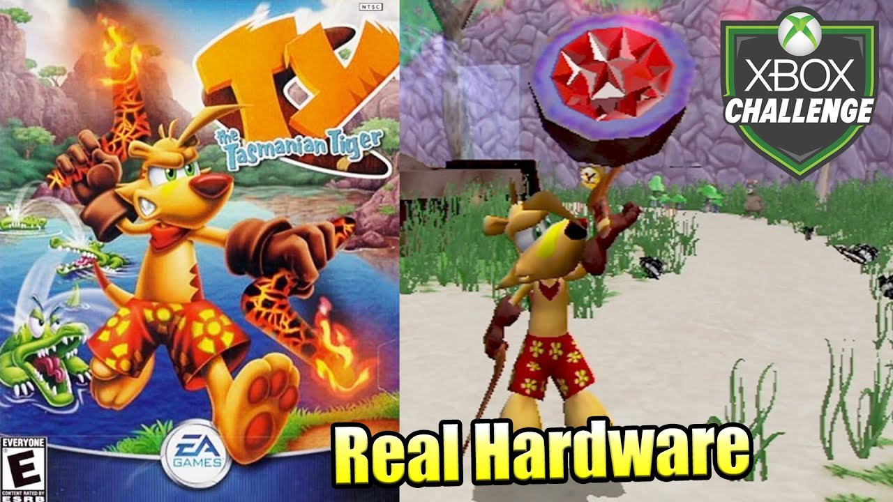 Ty the Tasmanian Tiger — Xbox OG Gameplay HD — Real Hardware {Component}