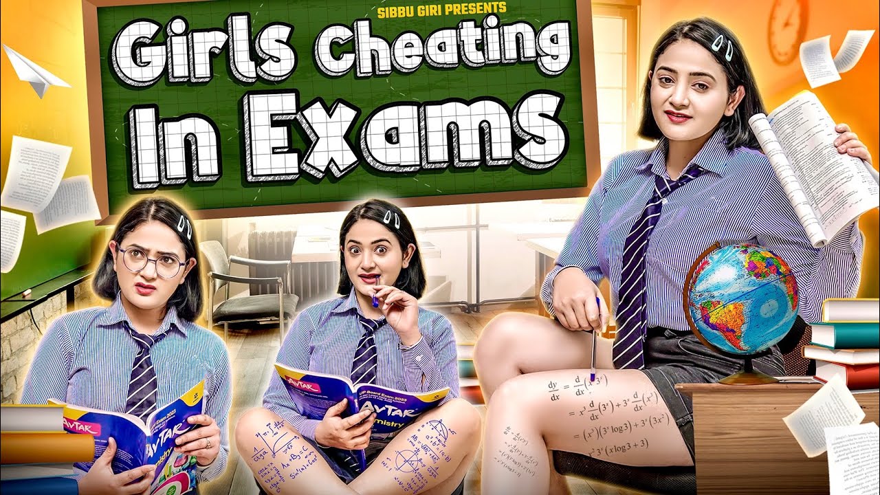 GIRLS CHEATING IN EXAM || Sibbu Giri || Aashish Bhardwaj