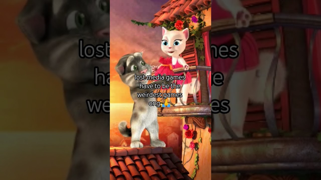 lost media games 🙏🥀 #lostmedia #talkingtom #tomlovesangela #talkingangela #mytom #outfit7 #memes