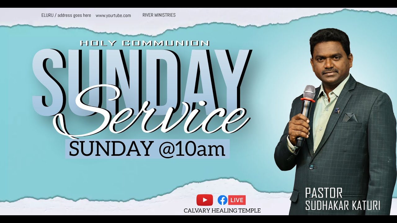 ||SUNDAY SERVICE ||CALVARY HEALING TEMPLE-ELURU ||ELURU ||03-03-2024